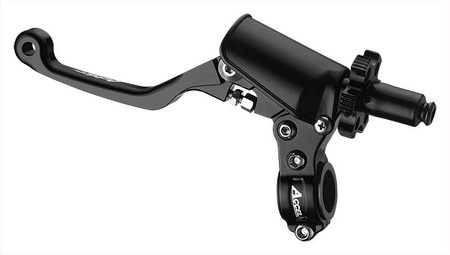 uchwyt dźwigni sprzęgła kompletny uniwersalny kolor czarny (dźwignia niełamka) (cl-201-4bk)