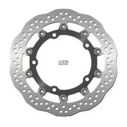 Tarcza hamulcowa przód kawasaki z 650 17-22, z 900 16-20 (300x142,2x5,0mm) (5x10,5mm) pływająca (środaluminiowy) - zastępuje ng1623