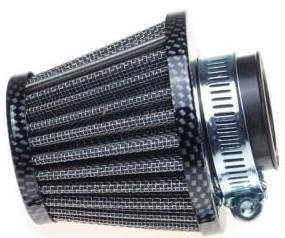 Filtr powietrza 54 mm stożkowy carbon