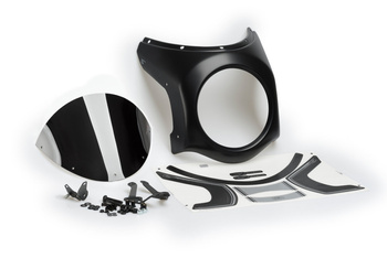 Szyba Półowiewka Retro Puig Do Honda Cb1100 (Panel- Czarny) O195 Czarna