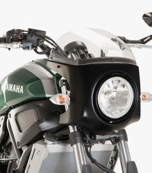 Szyba Półowiewka Retro Puig (Panel Carbon) Do Yamaha Xsr700 16-18 Przezroczysta