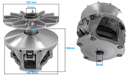 Sprzęgło Napędowe Power Force Wariator Polaris Rzr 1000 S Xp Xp4