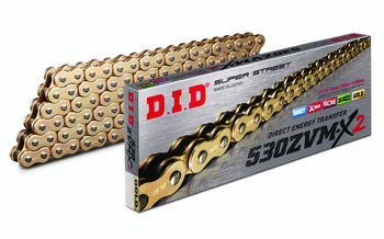 Łańcuch napędowy DID 530 ZVMX2 G&G 104