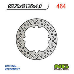 Tarcza hamulcowa tył husqvarna te/tc 99-12 (220x126x4)