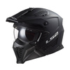 Kask modułowy LS2 OF606 Drifter Solid Matt Black z odpinaną maską
