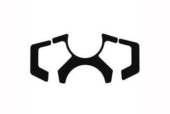 Naked Osłona Półki Kierownicy Puig Kawasaki Ninja 400 Carbon