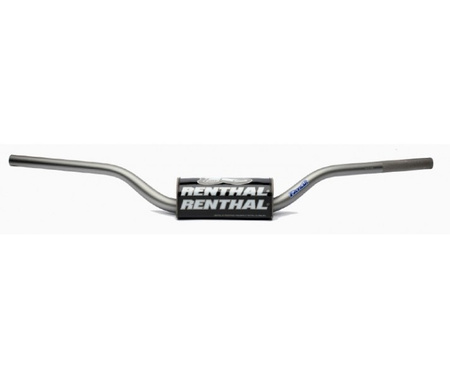 Kierownica 1,1/8 cala (28,6mm) mx fatbar grey rc sx/sxf 06-09, suzuki rm/rmz 06-13 kolor szary z gąbką
