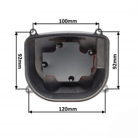 Pokrywa zaworów skuter 125 150 bez Zaworu Spalin