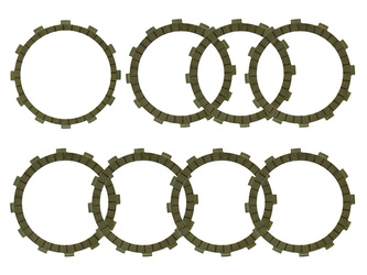 Psychic tarcze sprzęgłowe racing honda crf 450r 11-15, suzuki drz 400 (00-08), ltz 400 (03-04) (ebs3433r)