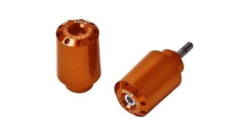 Ciężarki / Końcówki Kierownicy Długie Puig Do Honda Scoopy Sh125i 19-21 Pomarańczowe