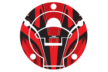 Osłona Wlewu Paliwa Puig Do Yamaha (Wzór Radikal) Czerwona