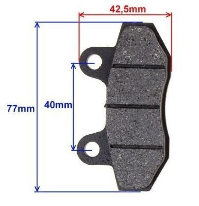 KLOCKI HAMULCOWE ZIPP TRIAD ASTEC SHOCK SALMO RONI