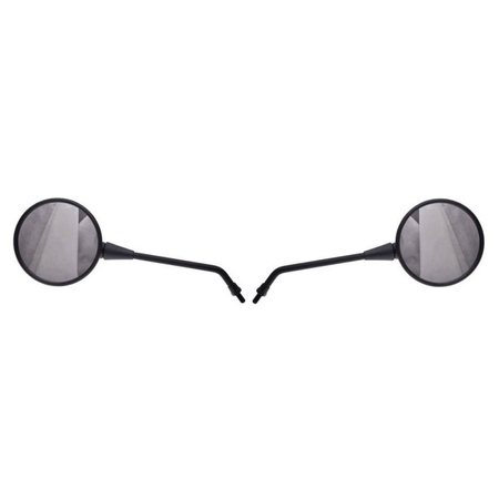 Lusterka okrągłe czarne M10 Mp207