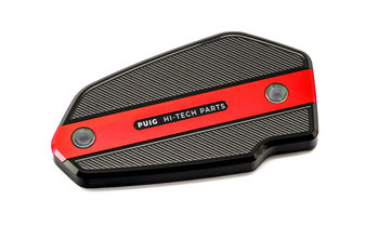 Pokrywa Zbiorniczka Płynu Hamulcowego Puig (Kawasaki Er6 / Versys / Z800) Czerwona