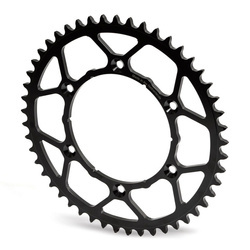Zębatka tylna stalowa ultralight 489 52 (48952) kolor czarny kawasaki kx/kxf, suzuki rmz '04-'06 (jtr460.52) (łańc. 520)