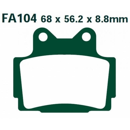 Klocki hamulcowe Yamaha XJ 600 Yamaha FZS 600 N Fazer