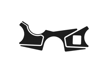 Naked Osłona Półki Kierownicy Puig Suzuki Gsx-R1000 Szara