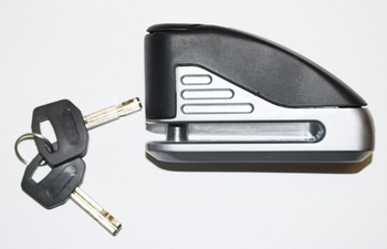 Blokada tarczy hamulcowej chrome/black