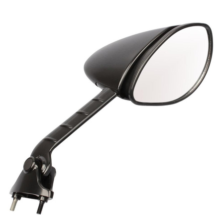 LUSTERKO KAWASAKI ZX-14 '08-'18 PRAWE (OEM: 56001-0234) KOLOR CZARNY (WZÓR ORYGINAŁU) (HOMOLOGACJA)