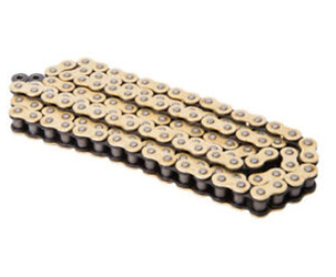 ŁAŃCUCH NAPĘDOWY 428MXR1-132G (428NZ3) MOTOCROSS DO 150 CCM (KOLOR ZŁOTY) (27,00KN) OTWARTY + ZAPINKA - ZASTĘPUJE SS428MXR-132G - MADE IN JAPAN - OFERTA SPECJALNA