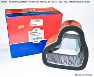 Filtr powietrza honda vtx 1800 02-08 (sc46) (oem-17213-mch-000) (hfa1926)