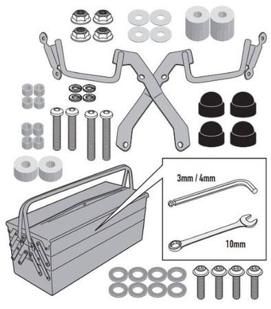 Mocowanie Szyby 3122sk Suzuki Gsx-S 1000 '21-'23