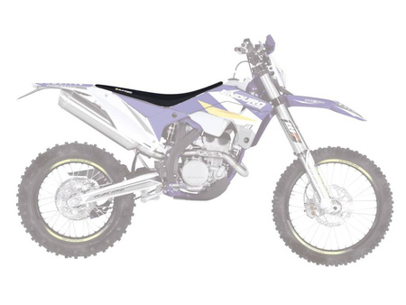Pokrowiec/poszycie na siedzenie sherco se-sef 125 '17-'23 zebra, kolor czarny
