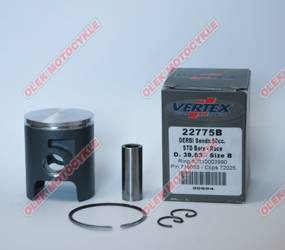 Vertex tłok derbi (pierścienie 53010003990 x 1 szt.) (39,84mm) sworzeń 12mm
