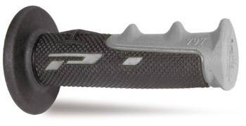 Manetki pg797 off road (22+25mm, dł.115mm) kolor szary/czarny (dwuskładnikowe) (797-187)