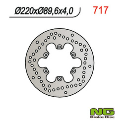 Tarcza hamulcowa przód/tył malaguti 125/150/180/200/250/400 (220x89,6x4)