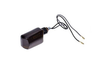 Kierunkowskaz mini carbon ciemny krótki