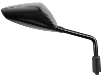 LUSTERKO UNIWERSALNE KOLOR CZARNY (Z ADAPTEREM) PRAWE (E778DNR)