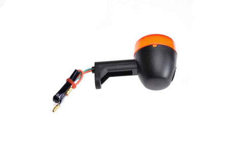 Kierunkowskaz lewy przód z czarną obudową