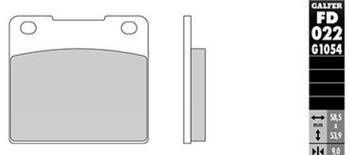 Klocki hamulcowe kh36 półmetaliczne (oferta specjalna)