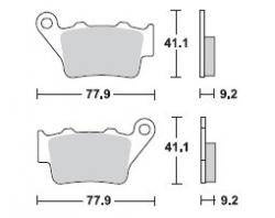 Klocki hamulcowe kh208 / kh213 tył zacisk brembo (ft 3088)