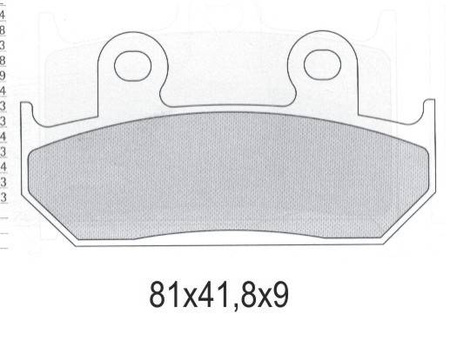 Klocki hamulcowe kh121 / kh203 półmetaliczne (oferta specjalna) wycofane z oferty