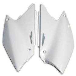 Boczki tylne kawasaki kxf 250 '04-'05 kolor biały kx