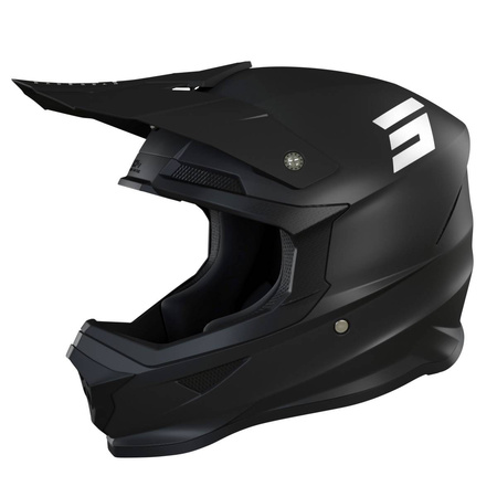 Kask enduro cross Shot Furious Solid 2.0 czarny mat