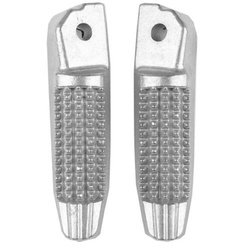 Zestaw podnóżków (podnóżki) pasażera bmw k 1300s/r '08-13, k 1200r/'03-08, f 800r '05-13, r 1200hp2 '04-06 kolor srebrny