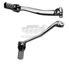 Dźwignia zmiany biegów kawasaki kxf250 '09-'14, kxf450 '06-'14 (aluminiowa) kolor srebrny, końcówka stalowa