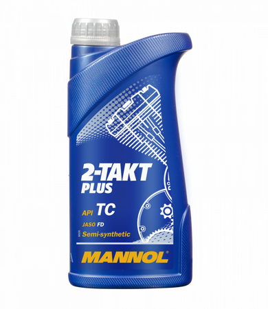Mannol olej do mieszanki 2t plus 1l (7204) semisyntetyk (20)