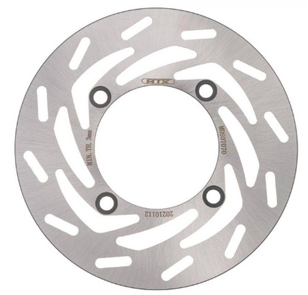 Tarcza hamulcowa przód yamaha yfm 550 '07-'14, yfm 700f grizzly '07-'18 (220x96x3,5mm) (4x10,5mm)