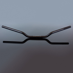 Kierownica 7/8 cala (22mm) road handlebar black medium kolor czarny