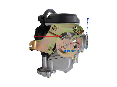 Gaźnik Power Force Gy6 4t 50 Ccm Plastikowa Pokrywka