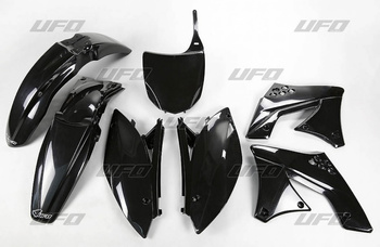 Komplet plastików kawasaki kxf 250 '09, kxf 250 '12 kolor czarny (ka212e001)