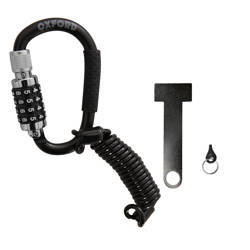 Zabezpieczenie antykradzieżowe do kasku i odzieży przypinane do motocykla (stary kod: ox623)