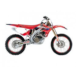 KOMPLET NAKLEJEK (OKLEIN) HONDA CRF 450R '05-'08 DREAM 5 KOLOR CZERWONY