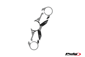 Radikal osłona półki kierownicy puig do kawasaki ninja 250sl 15-16 szary