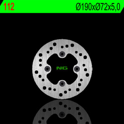 Tarcza hamulcowa przód honda helix 250 '95-'99 (190x72x5mm) (4otwory 10,5mm)