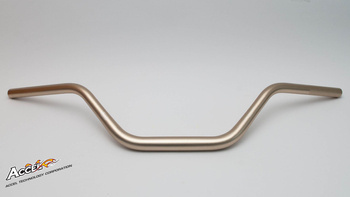 Kierownica aluminiowa (28,6mm) taper mx atv wysoka (t075-t6) ergal kolor tytanowy (szer. 770mm, wys. 160mm)